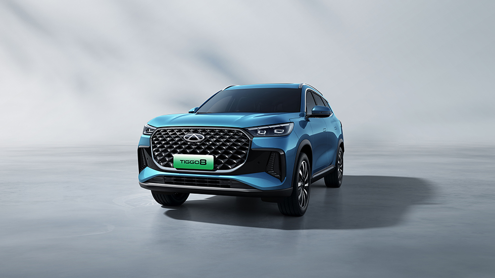 Chery Tiggo 8 PHEV galvenie tehniskie rādītāji