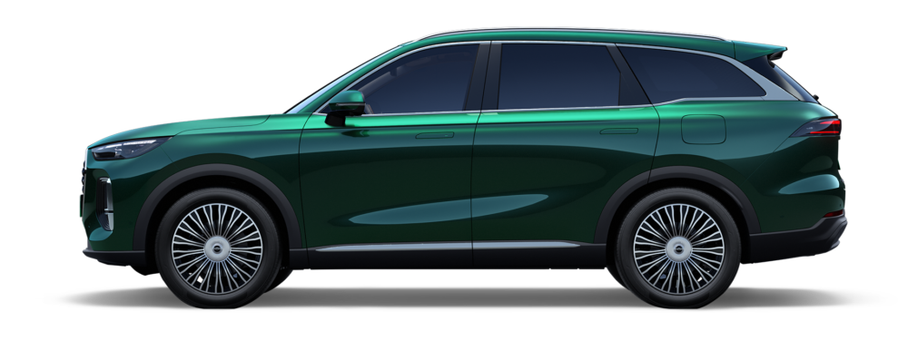 Chery TIGGO 9 PHEV zaļā krāsa