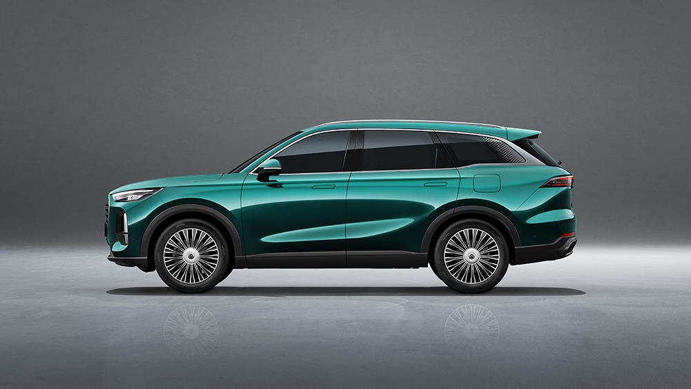 Chery Tiggo 9 PHEV вид сбоку